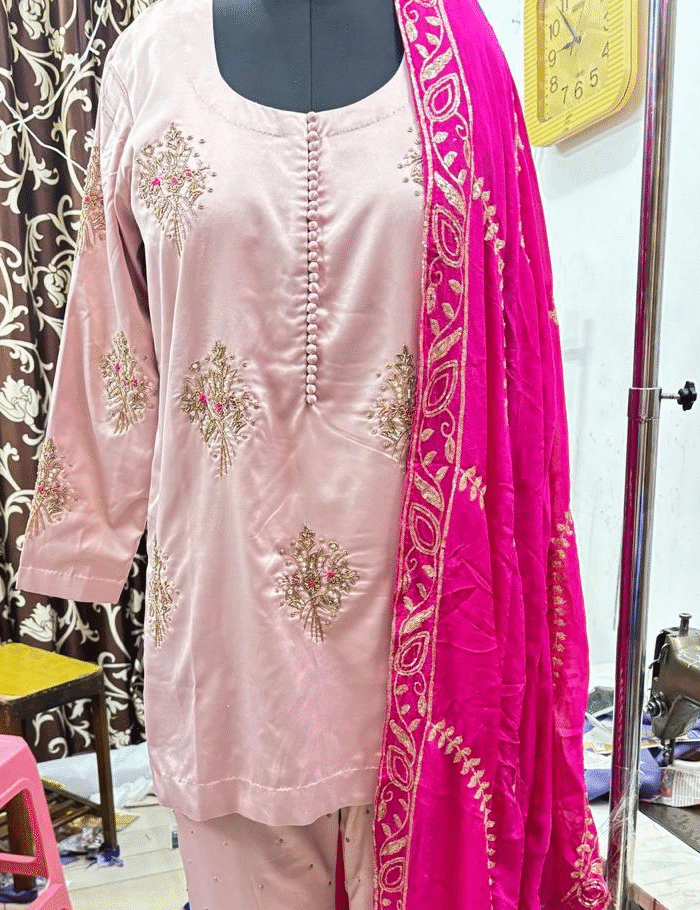 Elegant Embroidered Kurta