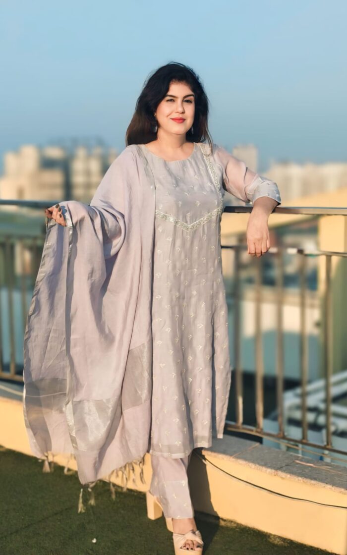 Soft Petal Kurta Set